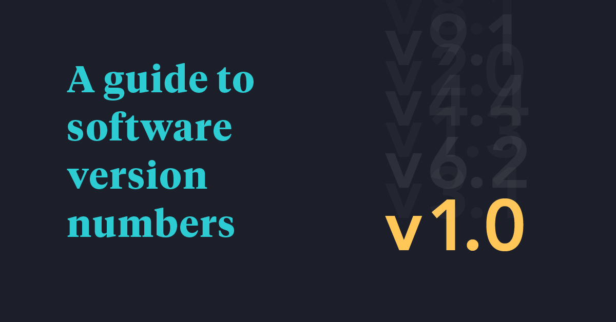 What Do Software Version Numbers Mean? | Praxent