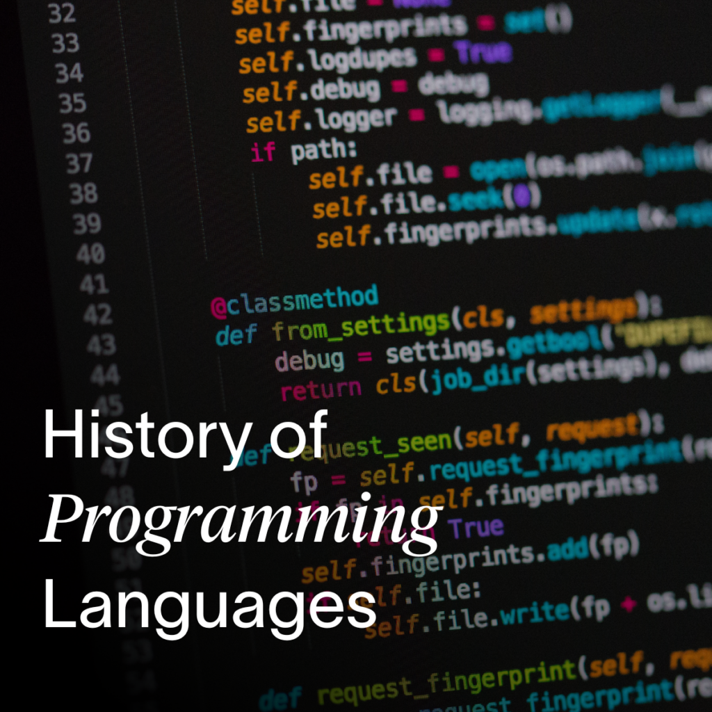 History of Programming Languages | Praxent image